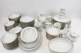 12 place Noritake bone china place setting,