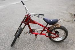 Vintage / Retro : A Schwin 'Sting Ray' bicycle.