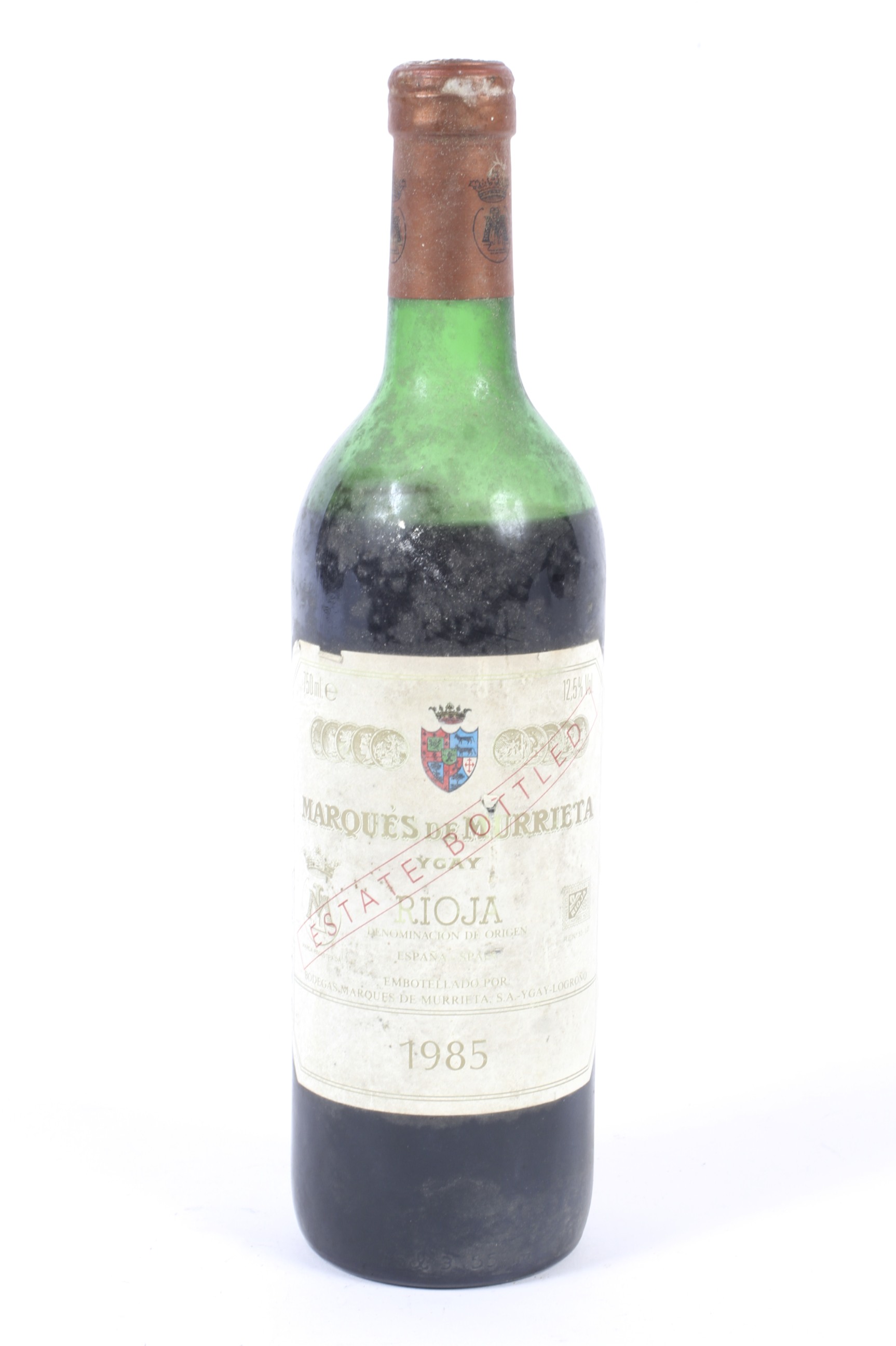 A bottle of Marques de Murrieta Rioja 1985. Estate bottled, 75cl, 12.5% vol. - Image 2 of 2