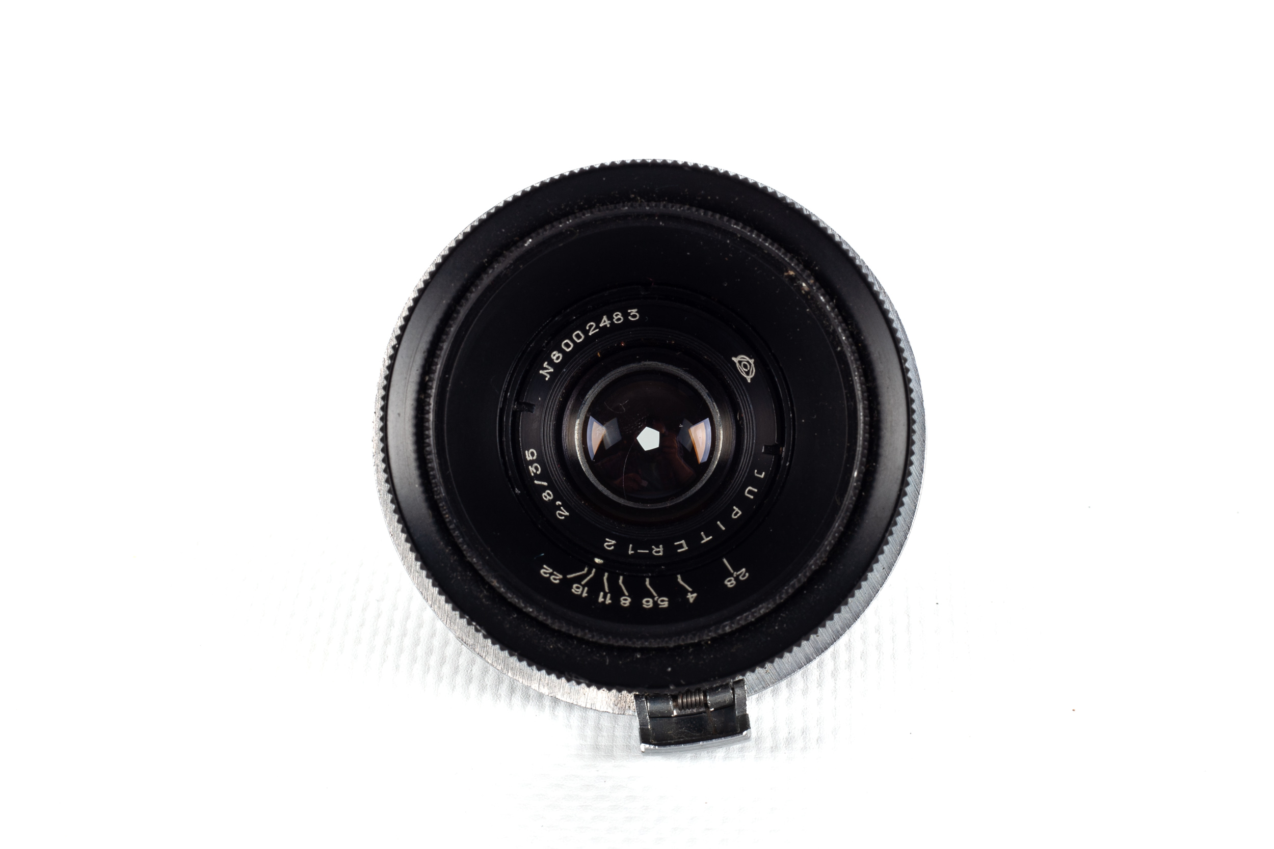 A Jupiter-12 35mm f2.8 lens. Serial Number 8002483. - Image 2 of 2