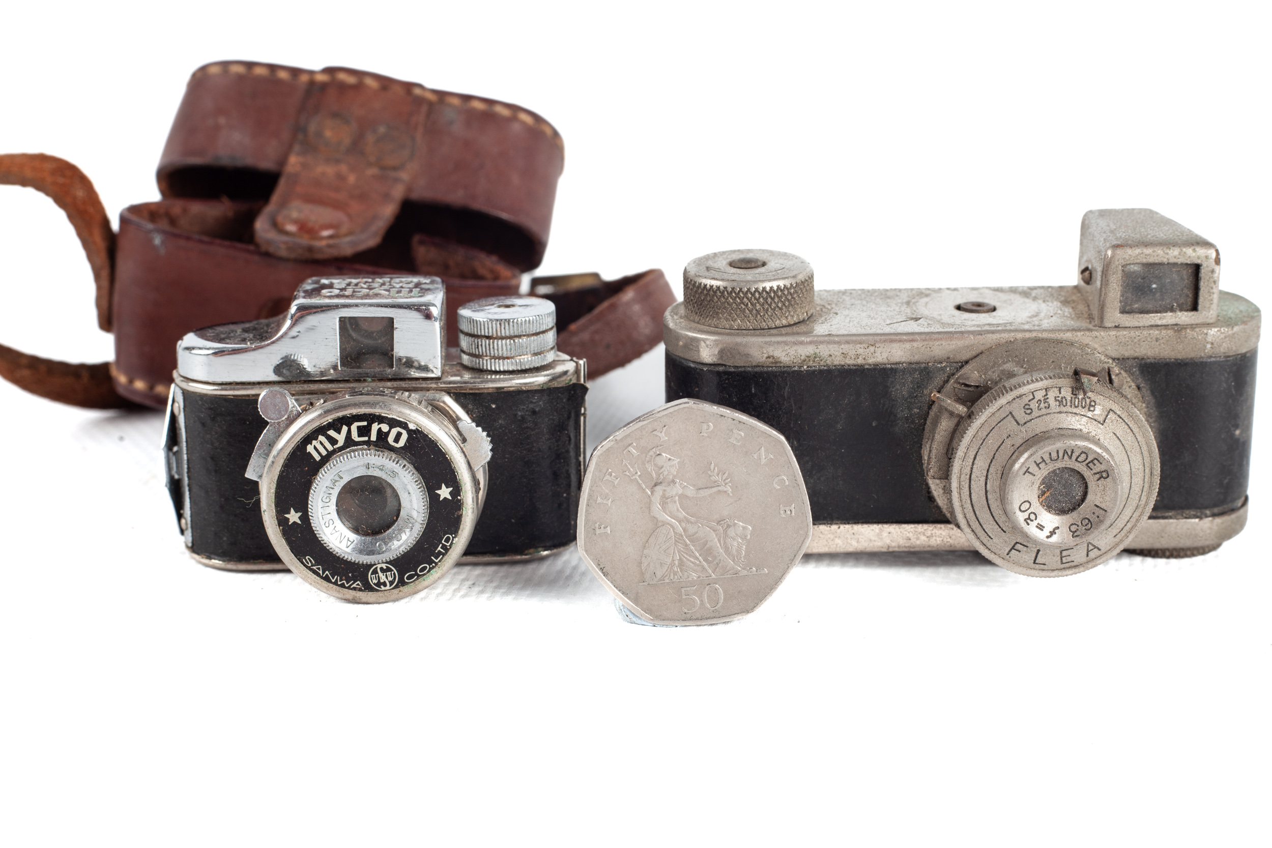 A Mycro miniature camera & a flea miniature camera - Image 3 of 3