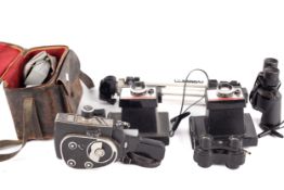 An assortment of cameras to include two polaroid colourpack 80,