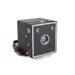 An Eho 3x4 127 baby box camera with a Duplar 1:11 lens