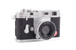 A Minox Leica M3 Classic Collection miniature digital camera.