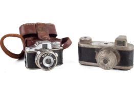 A Mycro miniature camera & a flea miniature camera