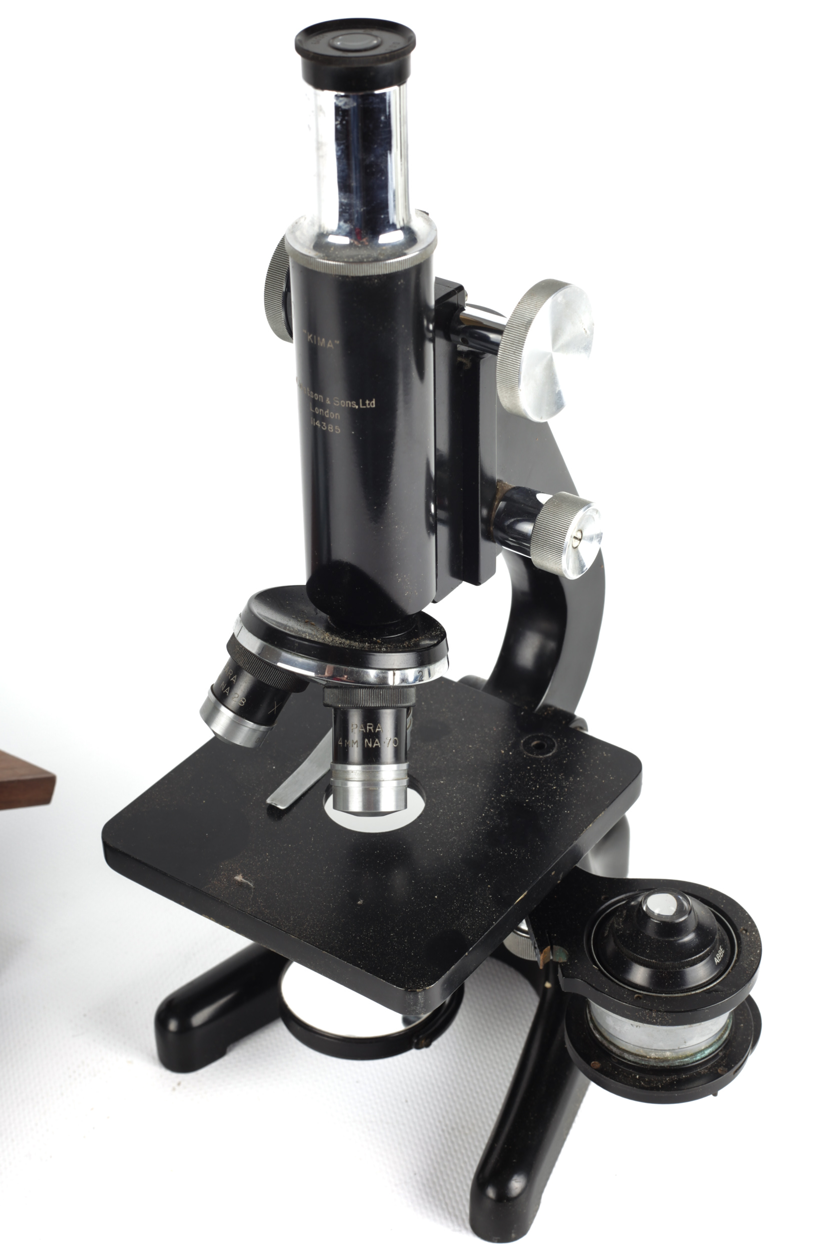 a Watson & Sons Ltd 'Kima' microscope and a dissecting microscope - Image 3 of 7