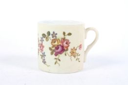A late 19th century small lithophane mug.