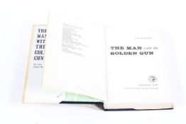 Books : The Man with the Golden Gun by Ian Fleming, 1965, First Edition.