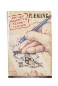 Book : 'On Her Majesty's Secret Service' by Ian Fleming (first edition).