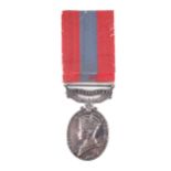 Military : A WWII Territorial Efficiency Medal and an Imperial Service Medal Ribbon.