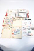 A world collection of stamps and First Day covers.