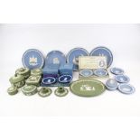 A collection of assorted Wedgwood Jasperware.