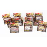 A collection of eleven assorted diecast Corgi 'Fire Heroes' boxed.