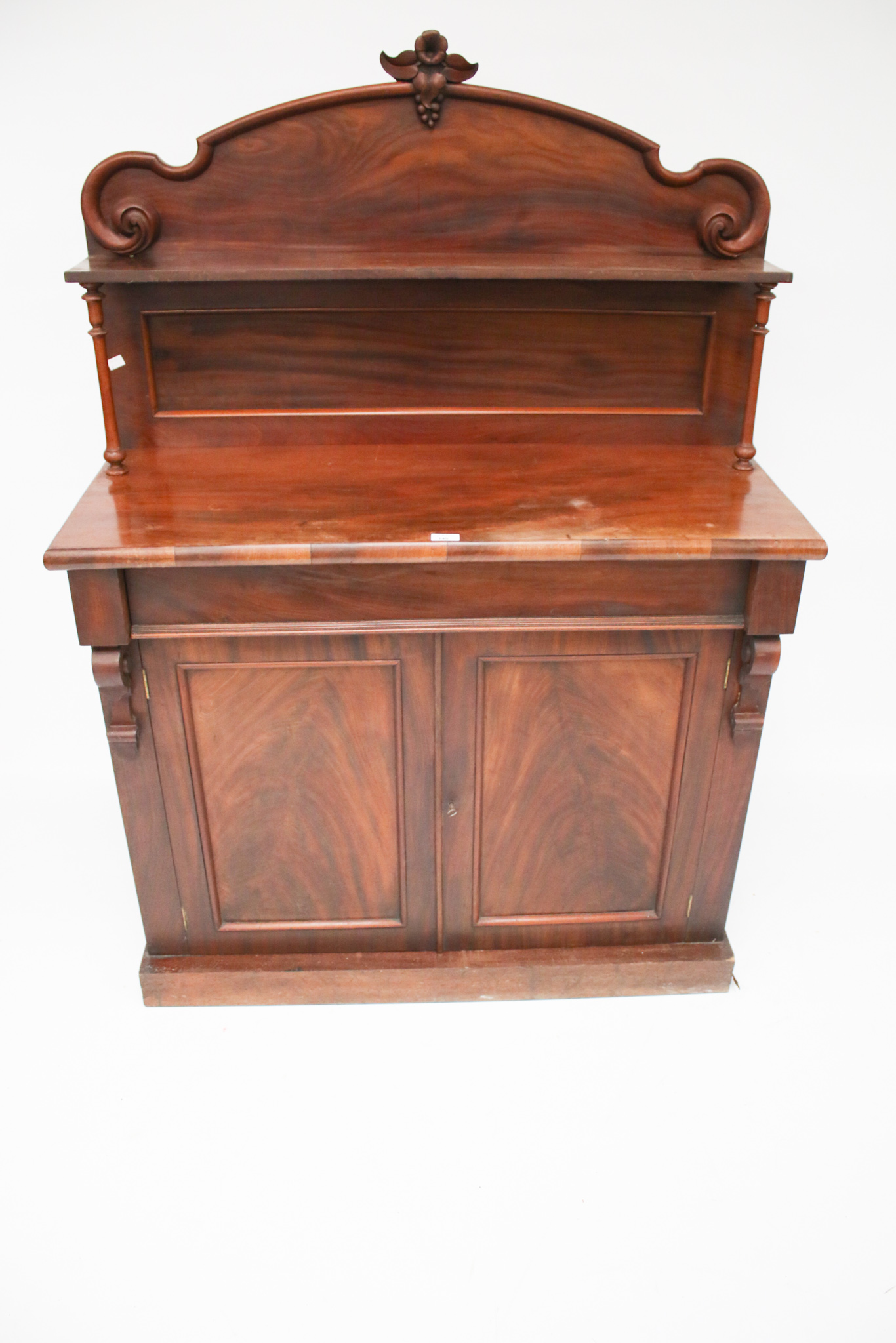 Victorian mahogany chiffonier buffet sideboard.