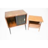 Two mid-century pieces of furniture.