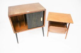 Two mid-century pieces of furniture.