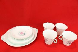 A collection of 1950s Shelley fine bone china.