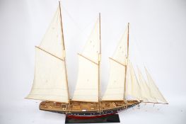 A contemporary model of a historical ship.