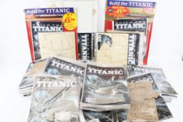 'Build the Titanic' step by step magazines by Hachette (some opened)