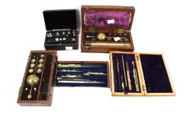 A collection of scientific instruments.