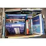 A collection of aircraft and aviation related books.