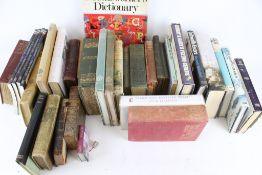 A large collection of 19th century and later books.