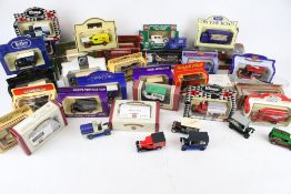 A large collection of boxed diecast.
