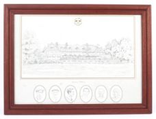 Golfing print titled 'Legends of Baltusrol', US Open 1993.