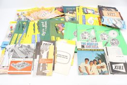A collection of assorted mostly 1960s ephemera.