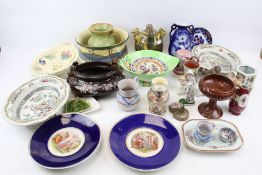 A large collection of mostly 20th century ceramics.