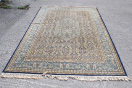 A Prado Orient Keshan Super Persian style woollen rug.