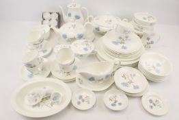 A Wedgwood 'Ice Rose' dinner and coffee service.