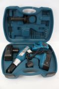 A Boschmann 24v cordless hammer drill kit. Cased with charger and two batteries, 240v.