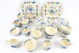 A collection of assorted Mason's 'Regency' china dinner and tea service pieces.