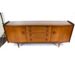 Vintage Retro / mid-century modern : A J Herbert teak sideboard .