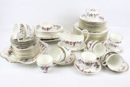 A Wedgwood partial tea and dinner service in the 'Devon Sprays' pattern.