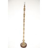 A 20th century oriental style floor lamp.