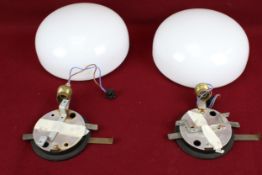 A pair of vintage Morco wall lights.