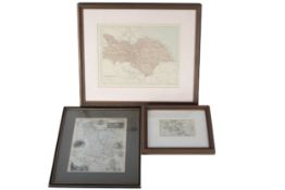 Three 18th and 19th century maps.