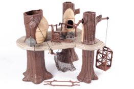 An Ewok Village Action Playset, Star Wars 'Return of the Jedi' by Palitoy.