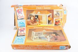Two Sindy scenery sets.
