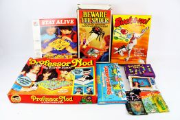 A collection of vintage games.