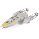 A Star Wars 'Return of the Jedi' Y-Wing Fighter vehicle by Kenner.