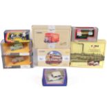 Eight Corgi diecast vehicles.