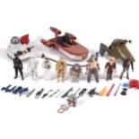 A collection of five Star Wars figures.