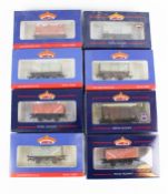 Eight Bauchmann OO gauge Bachmann wagons.