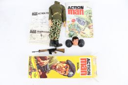 A Palitoy Action Man soldier.