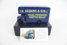 J H Haskins & Son, a Corgi limited edition model of a Bedford Luton removal van.