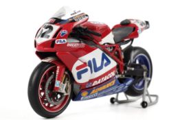 A Minichamps diecast Ducati 999F04 2004 motorcycle.