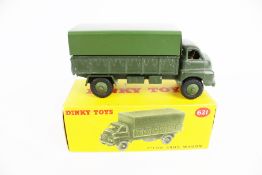 A vintage Meccano Dinky 3-Ton Army Wagon 621. In original box.